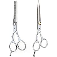 De corte de pelo 2 piezas de acero de tungsteno barbería pelo corte a tijeras y diradamento Tijeras Tijeras Peluquería…